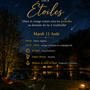 Diner Végétal & Voyage Sonore - La Nuit des Etoiles au Domaine du Lac à Guebwiller