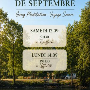 Programmation de Septembre